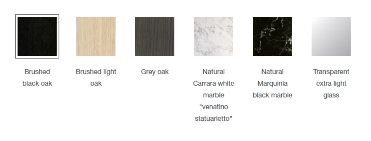 Овальный стол из дерева и стекла B&B Italia ISOS ARCH-00118604 - Вид №3