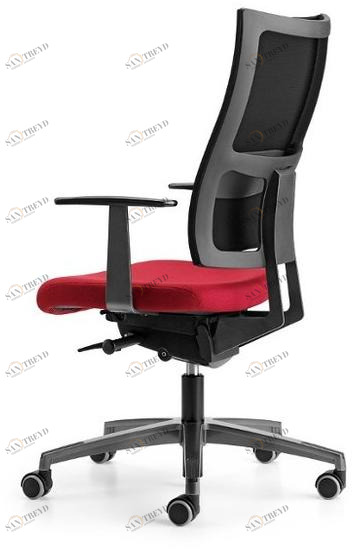 TALIN Сетчатое офисное кресло на 5 спиц с подлокотниками на колесиках Allynet sun-id-1408487