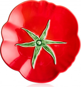 10605823 Bordallo Pinheiro Тарелка закусочная Bordallo Pinheiro Томат 21см, керамика Керамика