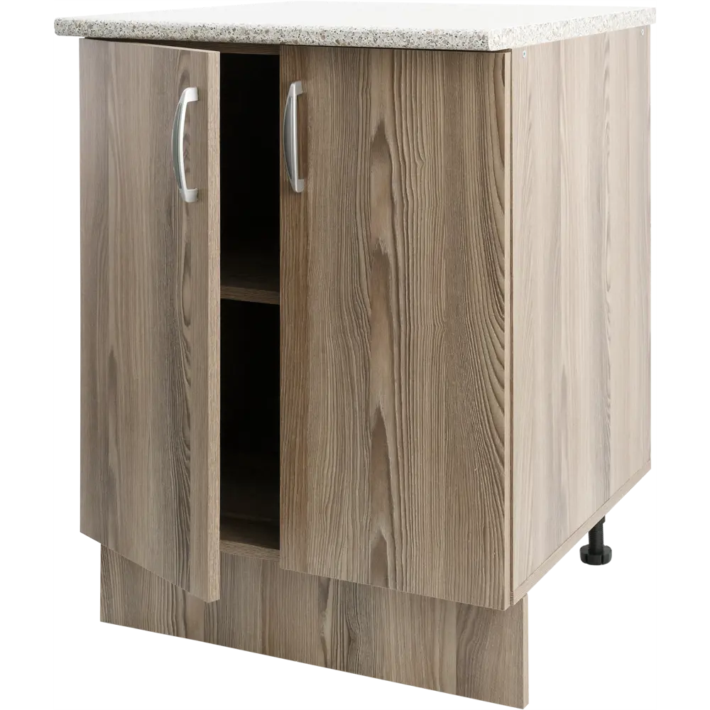 Шкаф напольный Дуб шато 60x86x60 см ЛДСП цвет тёмный орех Santreyd STLM-2153748 - Вид №1