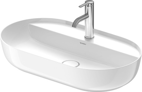 0380702600 Подвесная раковина настенная овальная Duravit Luv - Вид №1