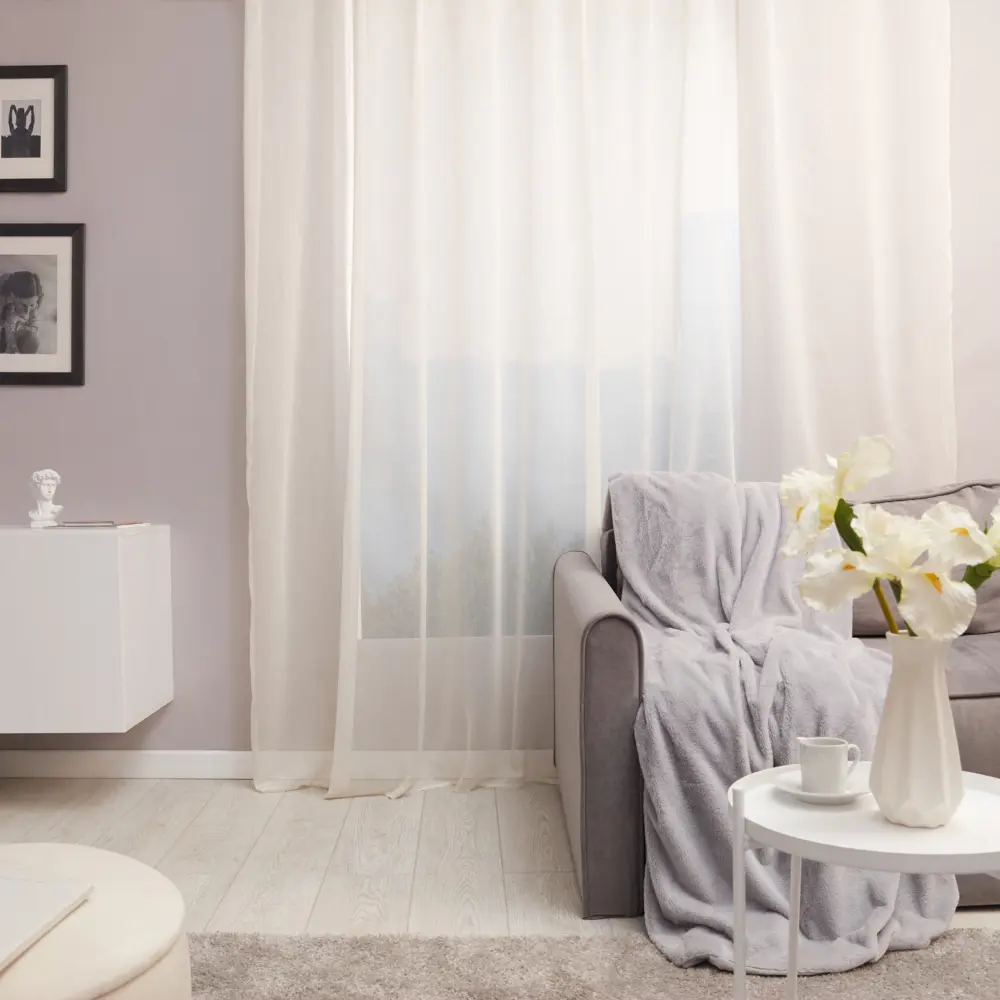 Тюль Inspire Eric Cream 5 с кулиской 300x280 см 86255187
