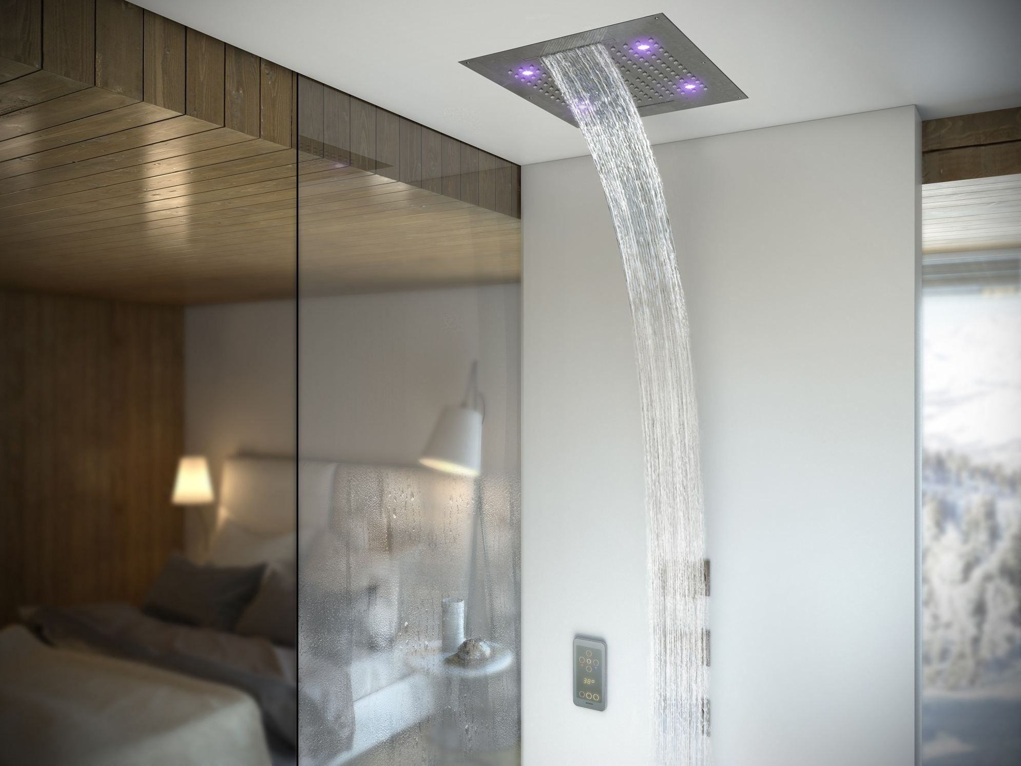 Светодиодная насадка для душа Bossini ARCH-00047646 - Вид №1