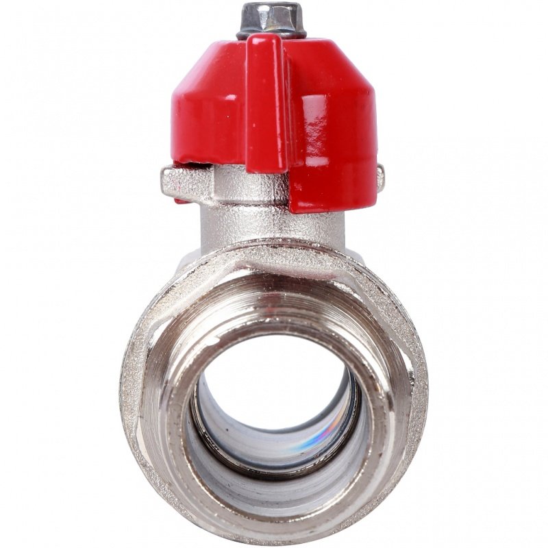 Кран шаровый STOUT ВН 3/4" стандартный проход, бабочка красная SVB1014000020 - Вид №2