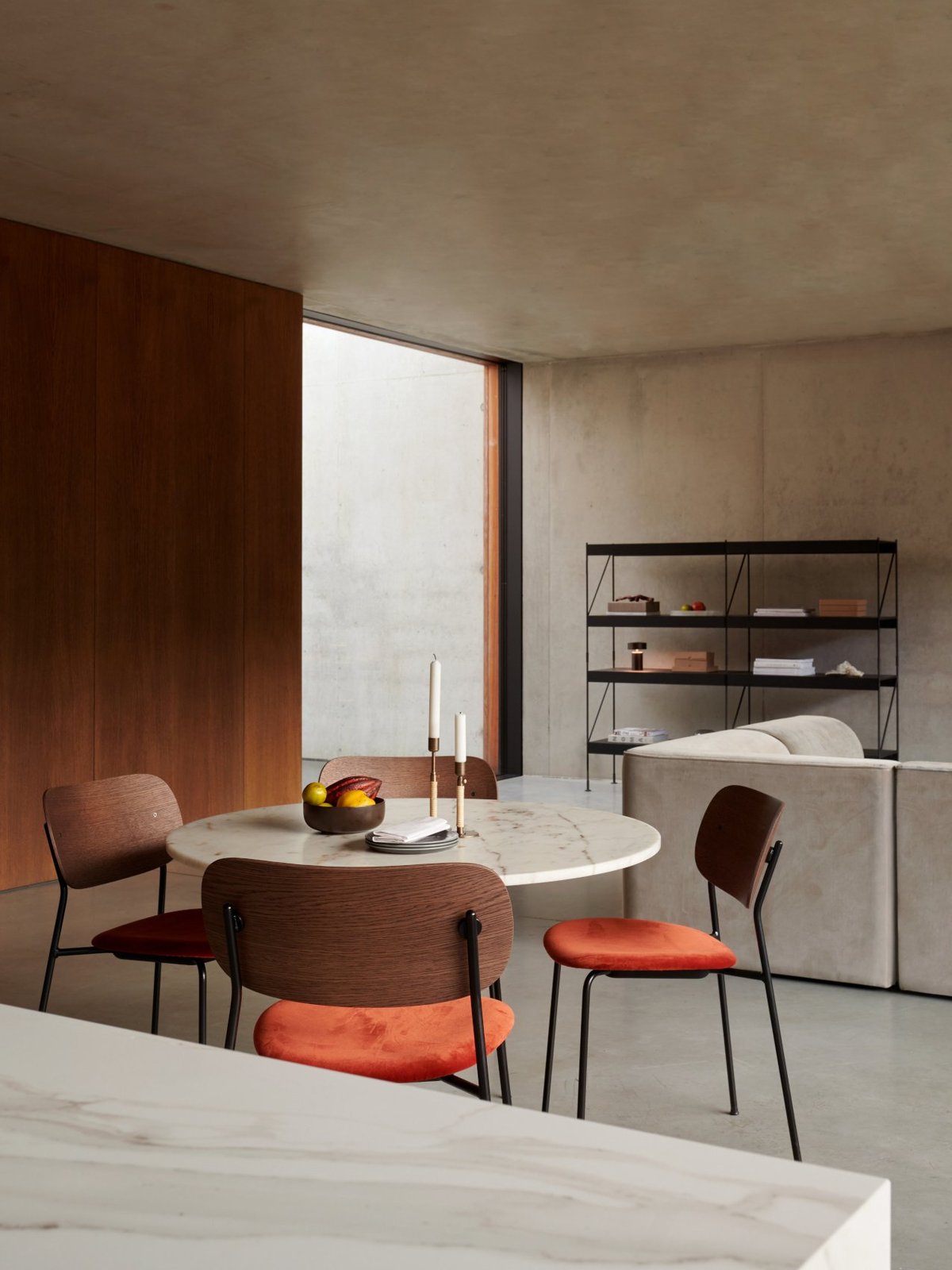 9331539 MENU Стол-колонна Harbour, круглый со звездообразным основанием Прилавок  - Вид №22