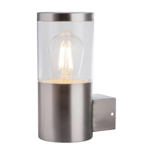 Уличный настенный светильник 23х14х10 см никель Lalli 34019 GLOBO ФАКЕЛ 00-3898390 Никель