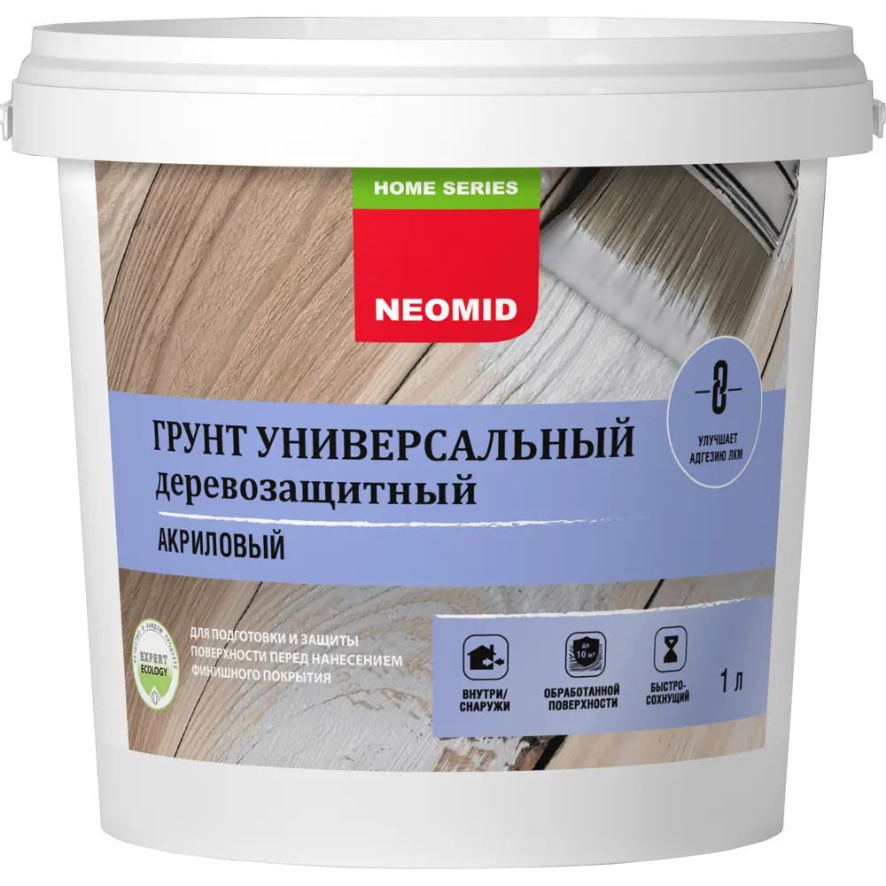 NEOMID Акриловый грунт-антисептик для дерева 1 л 18551839 STLM-0011300