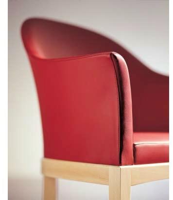 OAK Кожаное кресло с подлокотниками Percorsi sun-id-1368191 - Вид №1