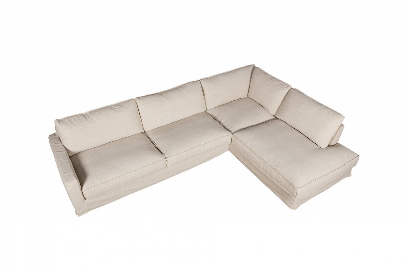 Диван Malte трехместный угловой светло-серый SITS ДИЗАЙНЕРСКИЕ, MALTE 192161 Серый  - Вид №6