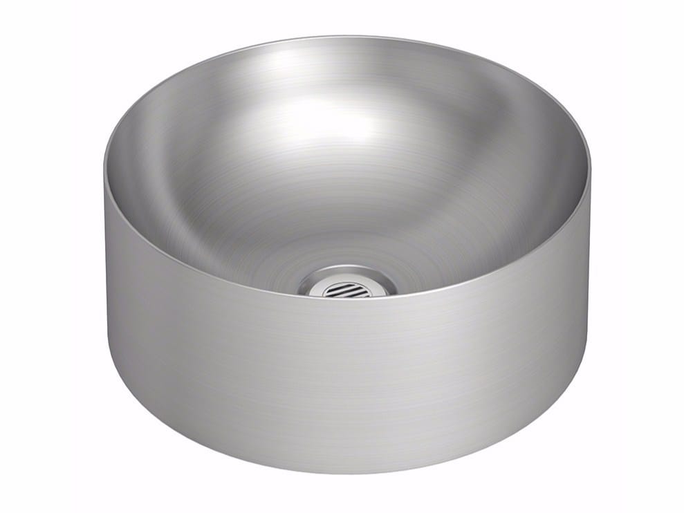 Один круглый металлический умывальник Miratap SPINNING ARCH-00134803 - Вид №1