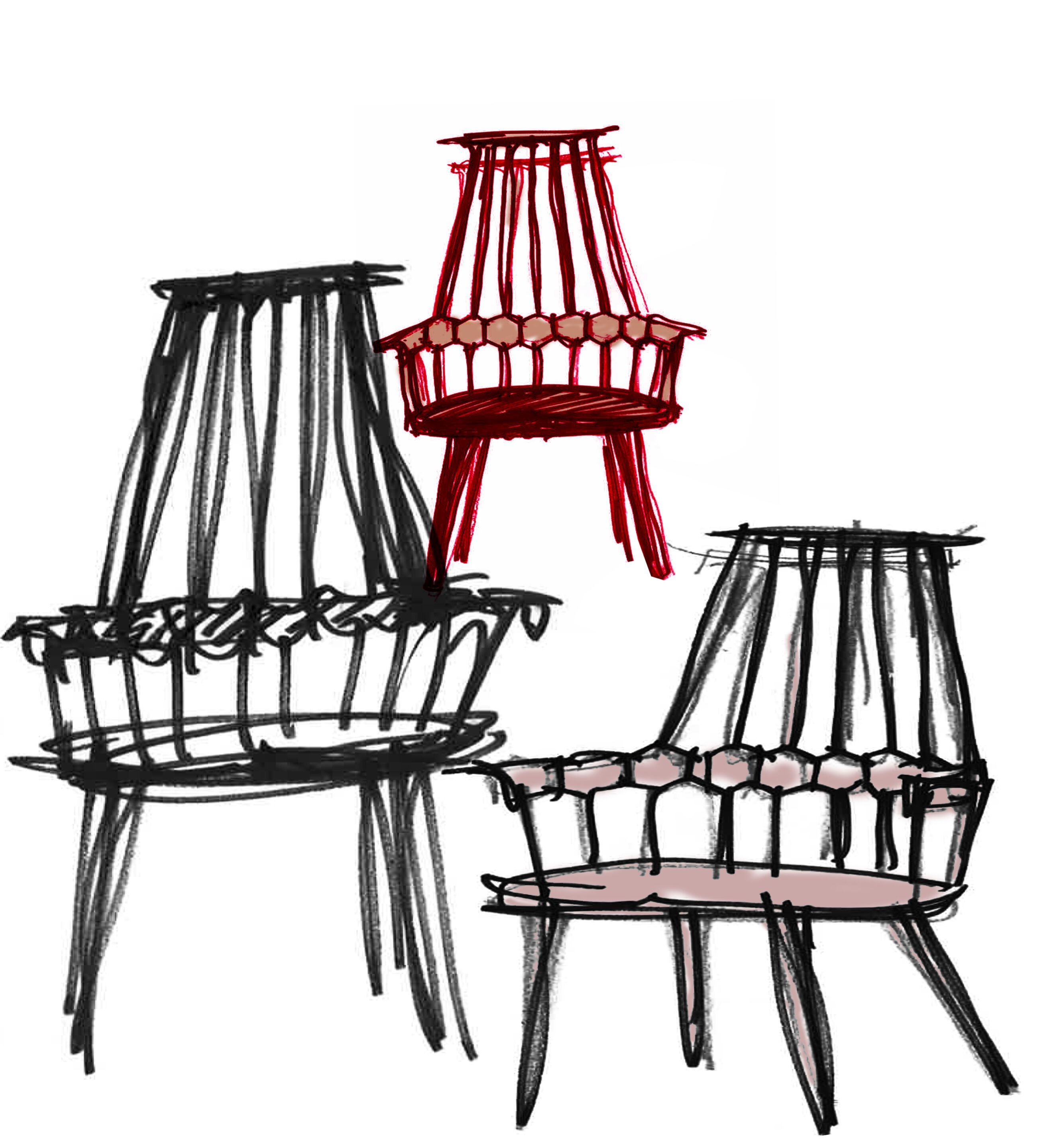 Стул из инженерного пластика с подлокотниками Kartell COMBACK ARCH-00047836 - Вид №40