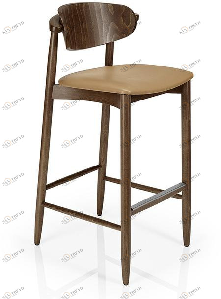 JMS Деревянный стул с подставкой для ног Joanna M958uw