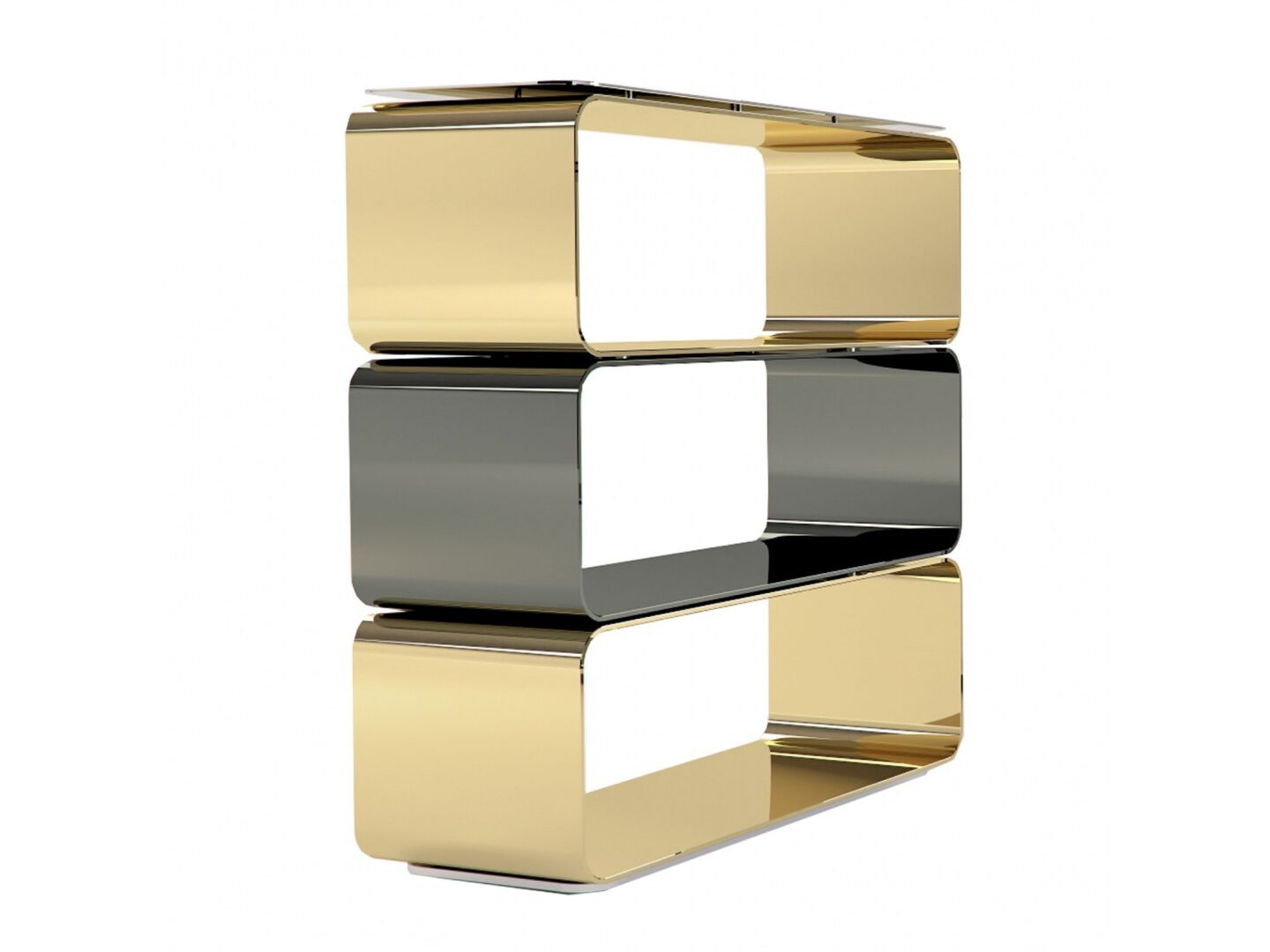 Модульная алюминиевая секционная Книжная полка altreforme District ARCH-00055752