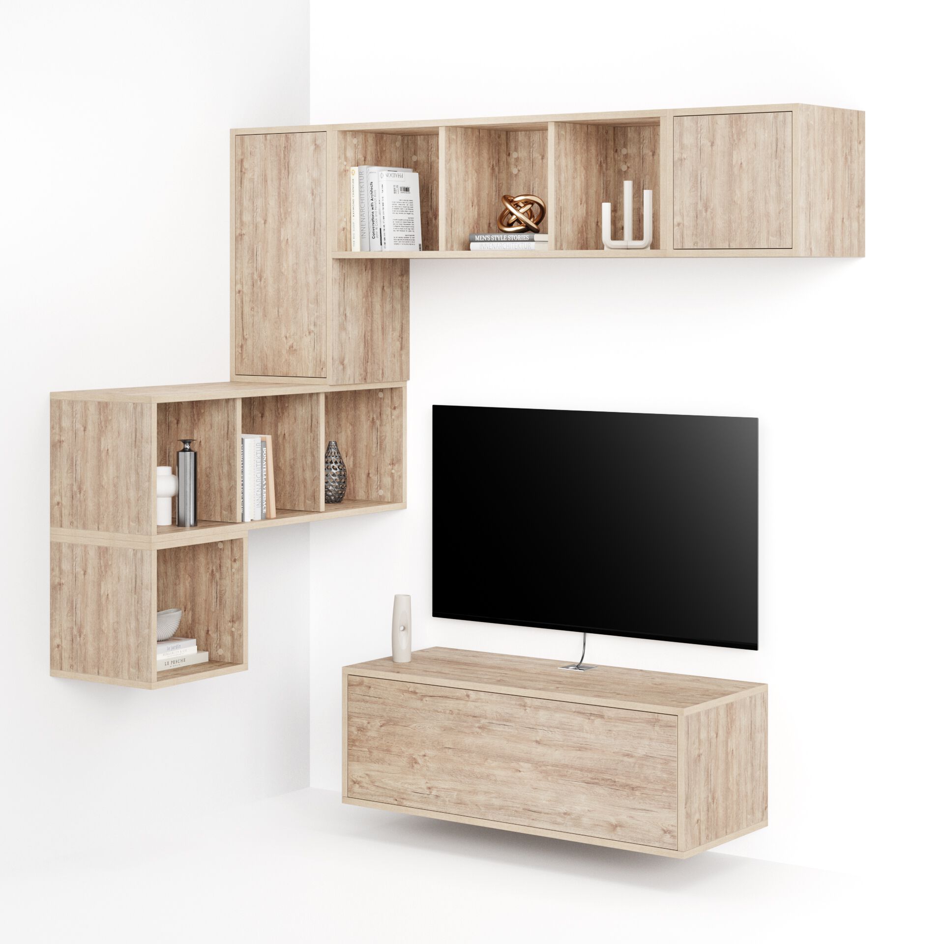 Угловая стена, установленная в меламинированной стене Mobili Fiver IACOPO ARCH-00078791 - Вид №28