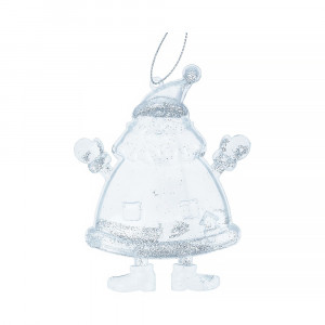 254636 Новогоднее украшение "Дед Мороз" №03 8.5 х 1.8 х 10.5 см РЕМЕКО