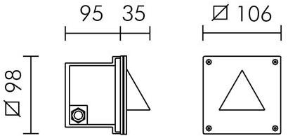 SIMES Настенная лестница из литого под давлением алюминия Brique sun-id-1376898 - Вид №10