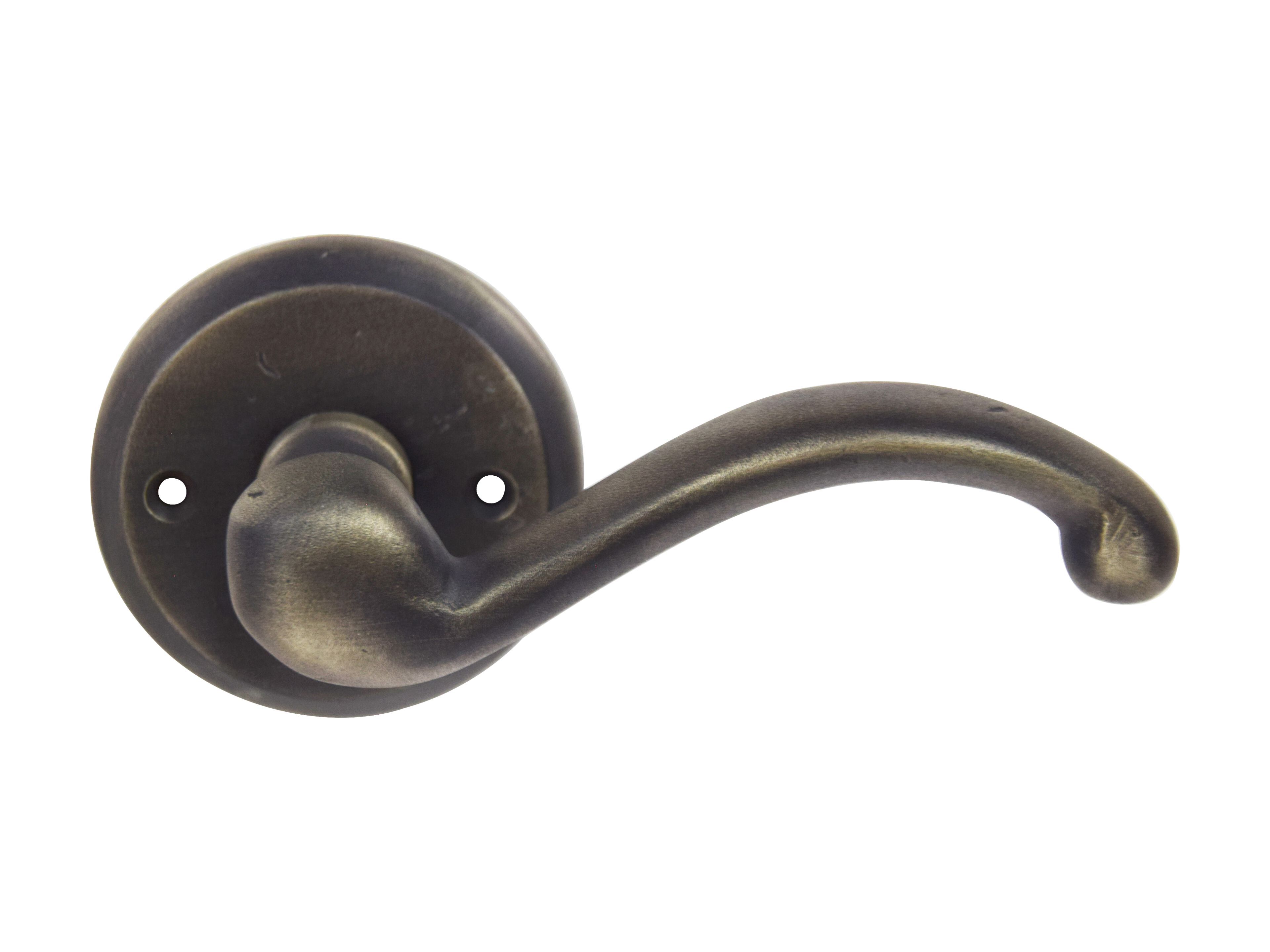 Бронзовая ручка на розетке GIARA ART DESIGN-BRONZE волна ARCH-00025498 - Вид №4