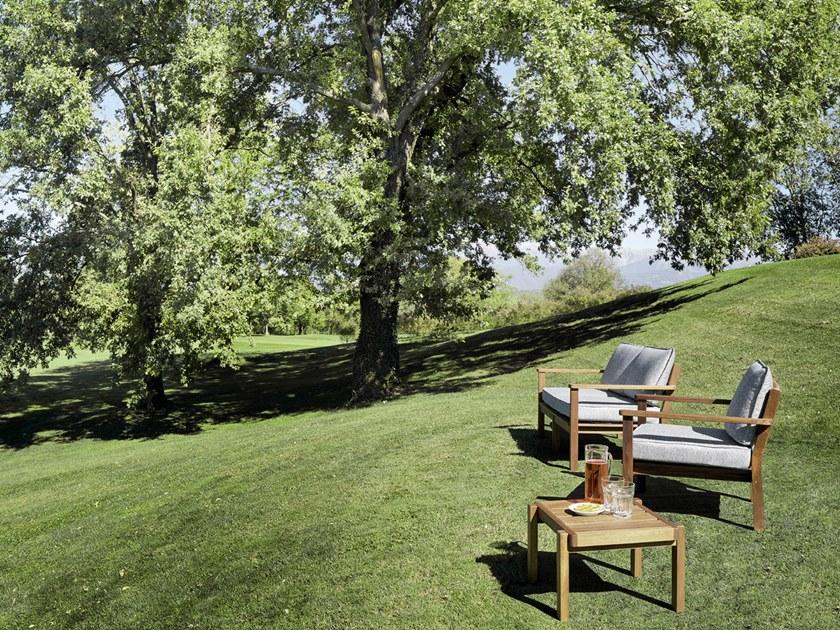 Садовый диван 2 мест в iroko Capri Santreyd sun-id-1502756 - Вид №1