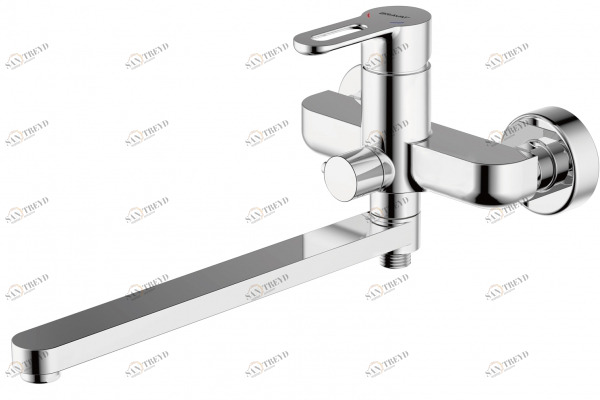 Смеситель для ванны излив 300 мм БЕЗ аксессуаров STREAM-D F637163C-01A bravat