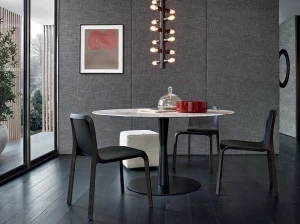 Poliform Круглый мраморный стол Flute