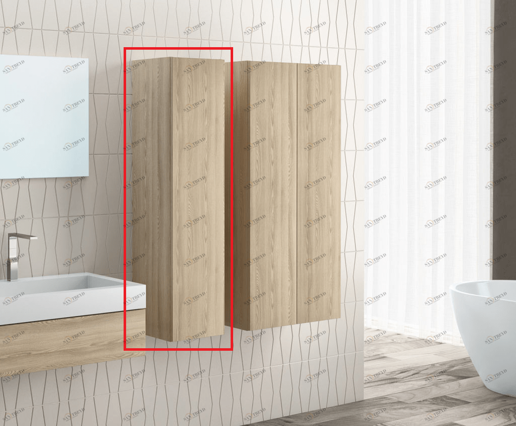 Шкаф пенал Indigo 00984  Словения Kolpa-San