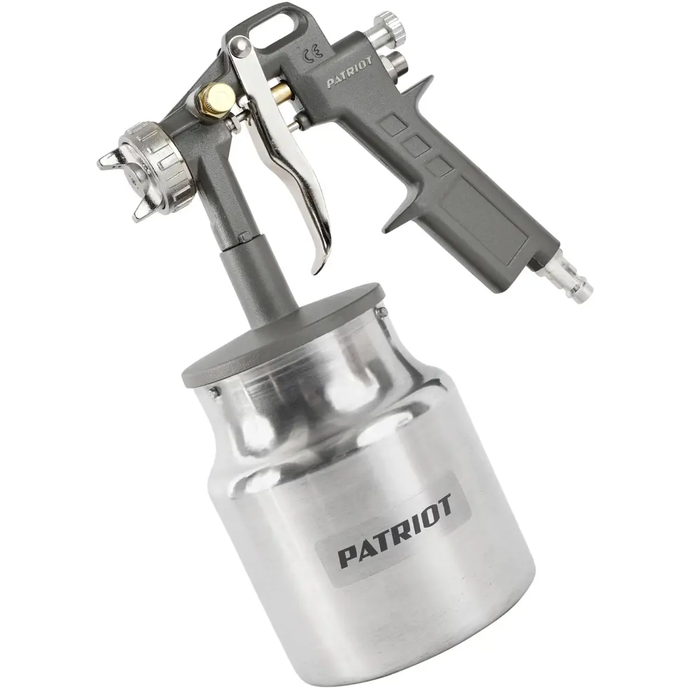 Краскораспылитель пневматический Patriot LV 162B LVLP нижний стальной бак 200 л/мин 1 л STLM-2019164