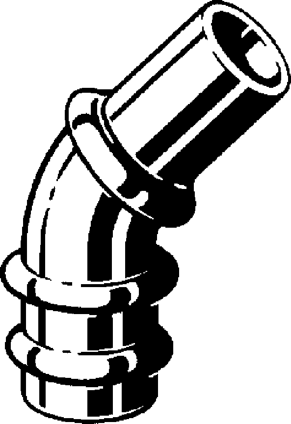 Viega Отвод 45° Sanpress 2226.1 (281564) 281 564 - Вид №1