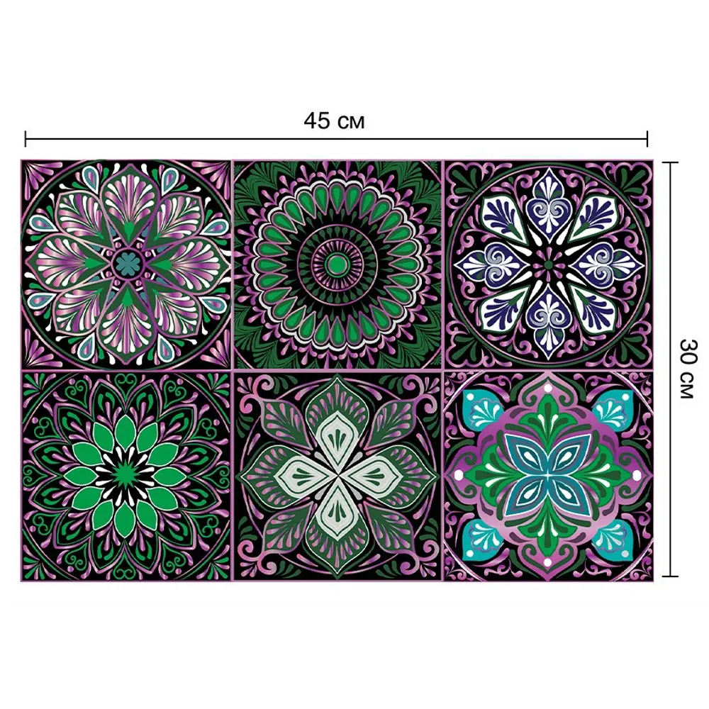 Deco-стикеры Джангл 15x15 см 85381088 STLM-2196223 Santreyd 
