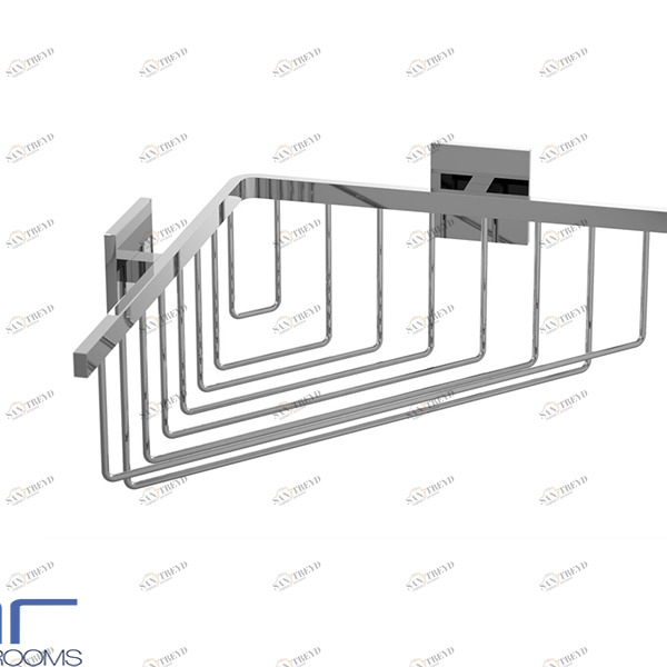 КОРЗИНА ПОДВЕСНАЯ УГЛОВАЯ TOKIO SQUARE SALGAR Аксессуары для ванной TOKIO SQUARE 21185