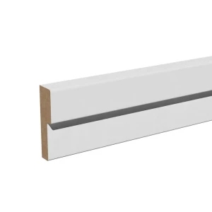 Дверная коробка 2070х70x29 мм ПВХ ламинация цвет белый под эмаль