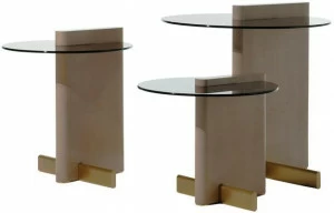 Roche Bobois Сервиз круглый стеклянный Paris paname