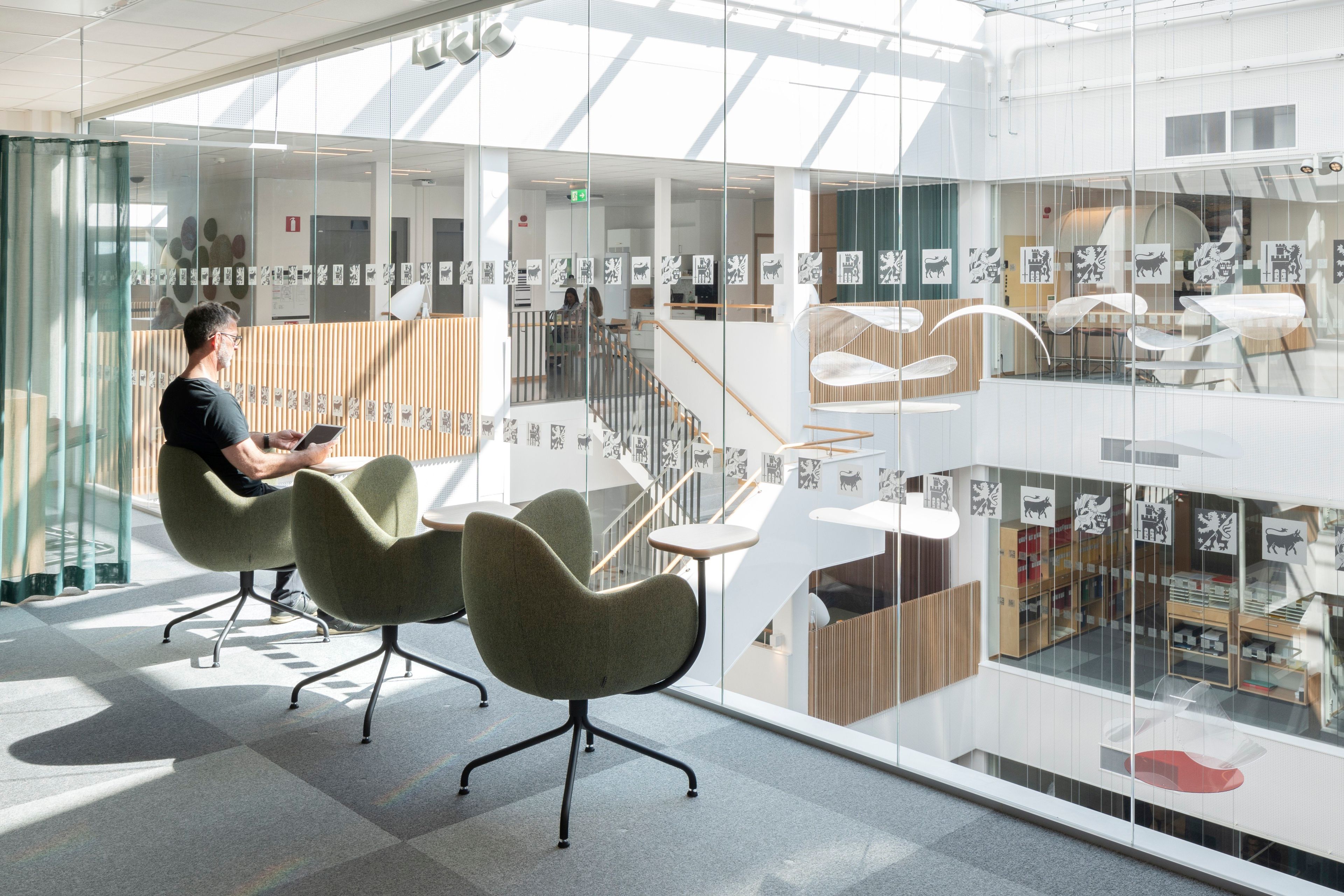 Тканевое кресло Bla Station Wilmer ARCH-00056279 - Вид №5