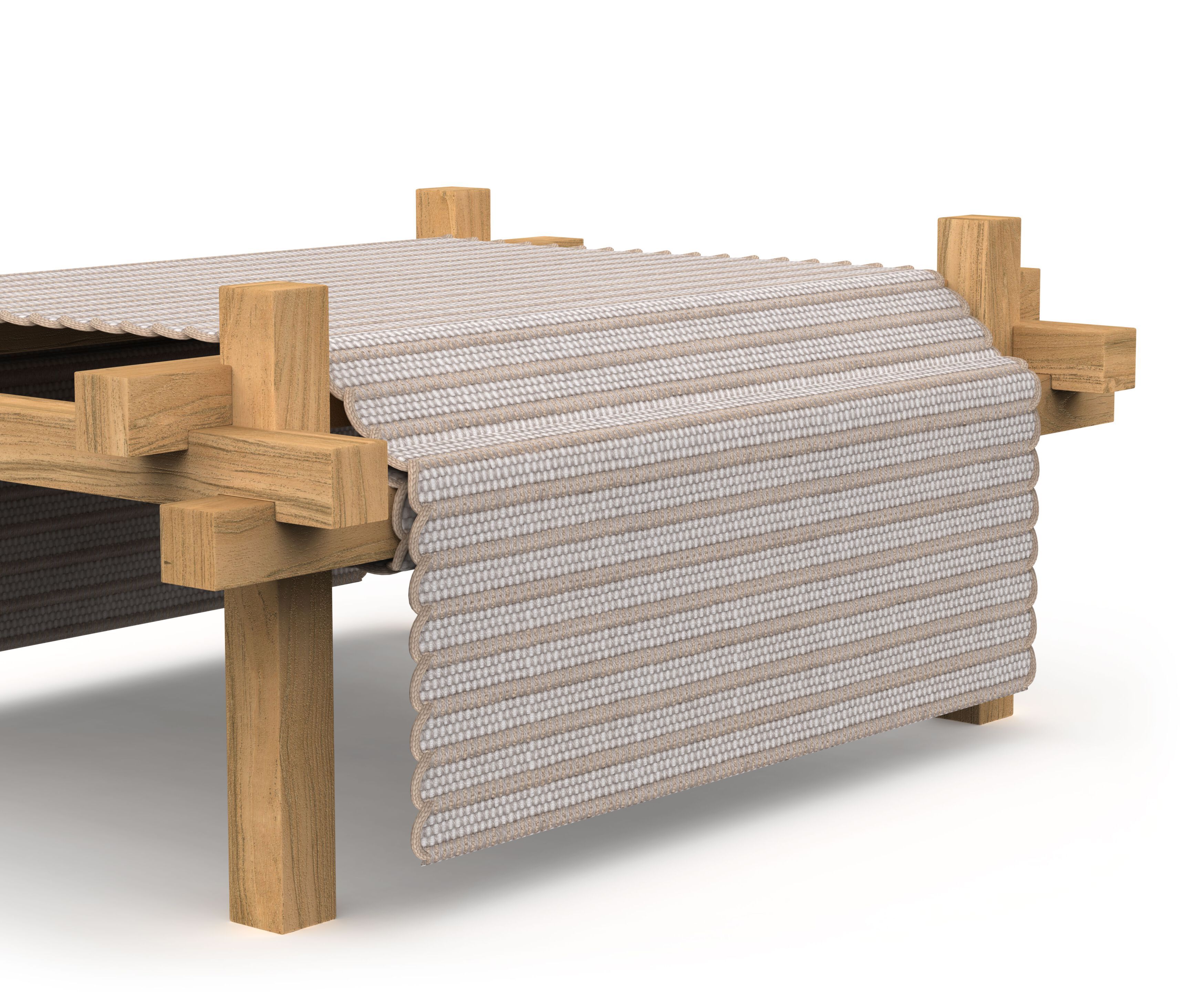 Садовое кресло с подставкой для ног GANDIABLASCO Gandiablasco Edition x Kengo Kuma ARCH-00055045 - Вид №13