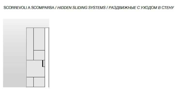 Деревянная дверь Longhi Алюминиевые шикарные двери ARCH-00002520 - Вид №5