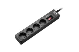 17440320 Сетевой фильтр Essential SurgeArrest 4 outlets, 1 meter power cord, 230V Russia P43B-RS APC
