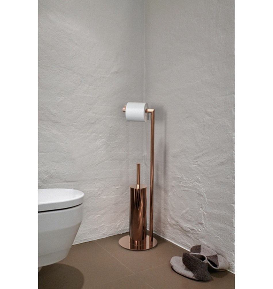 FROST Ершик для унитаза 8, combi » медь Нержавеющая сталь Медь N1948-C  - Вид №4