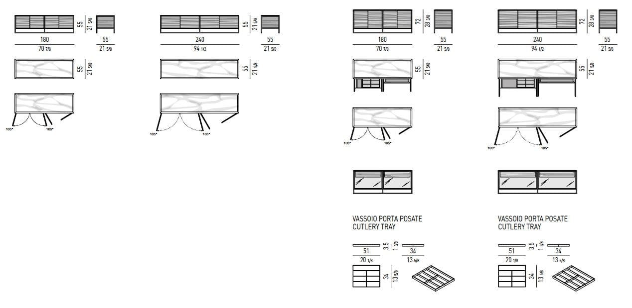 Квашня Minotti Calder Bronze ARCH-00054449 - Вид №4