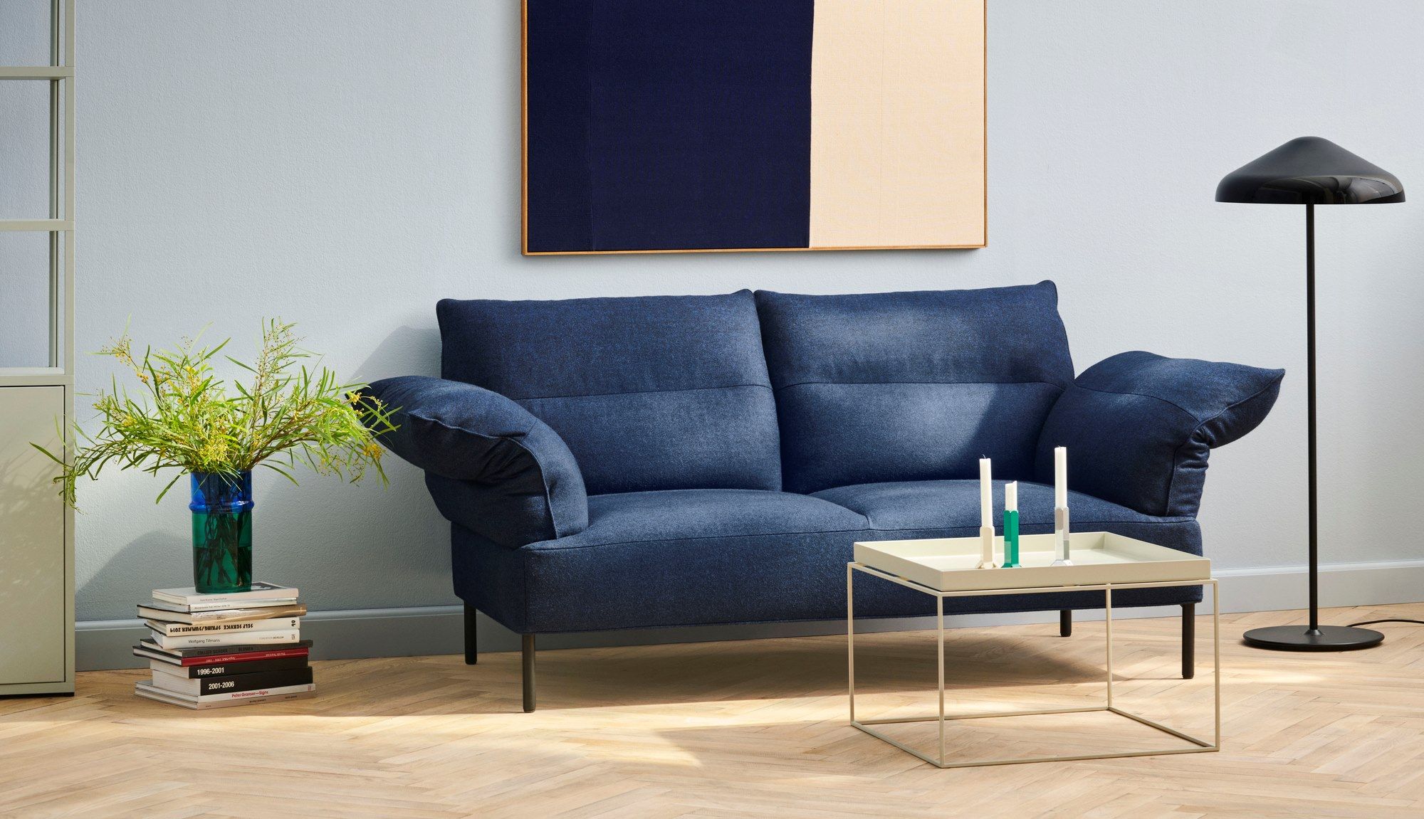 Стальная светодиодная напольная лампа Hay ПАО ARCH-00068733 - Вид №7