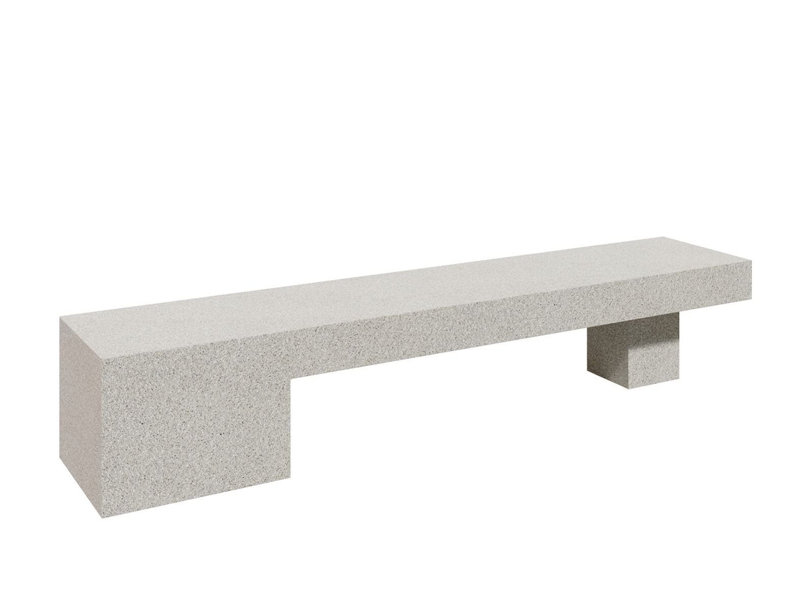 Бетонная скамья без спинки amop Águeda ARCH-00128921 - Вид №1