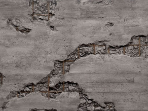 Трехмерное покрытие из стекловолокна с эффектом цемента