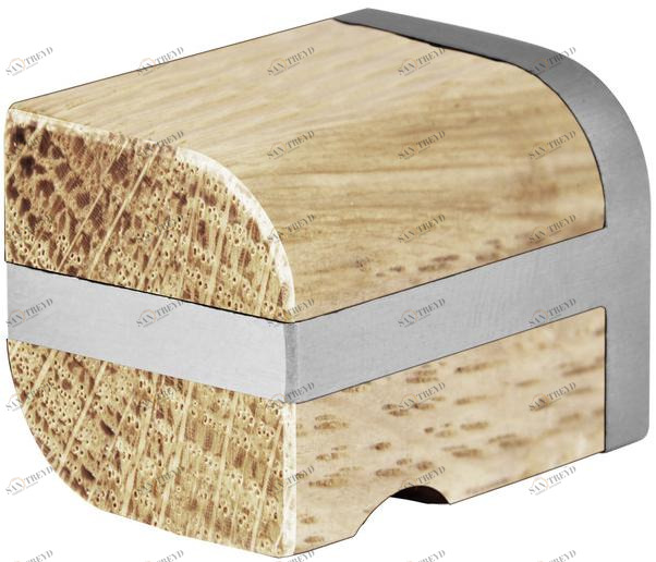 Formani Ручка из нержавеющей стали и дерева Two Pb22m