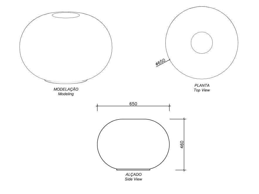 Бетонное наружное сиденье amop Landscapes ARCH-00100850 - Вид №2
