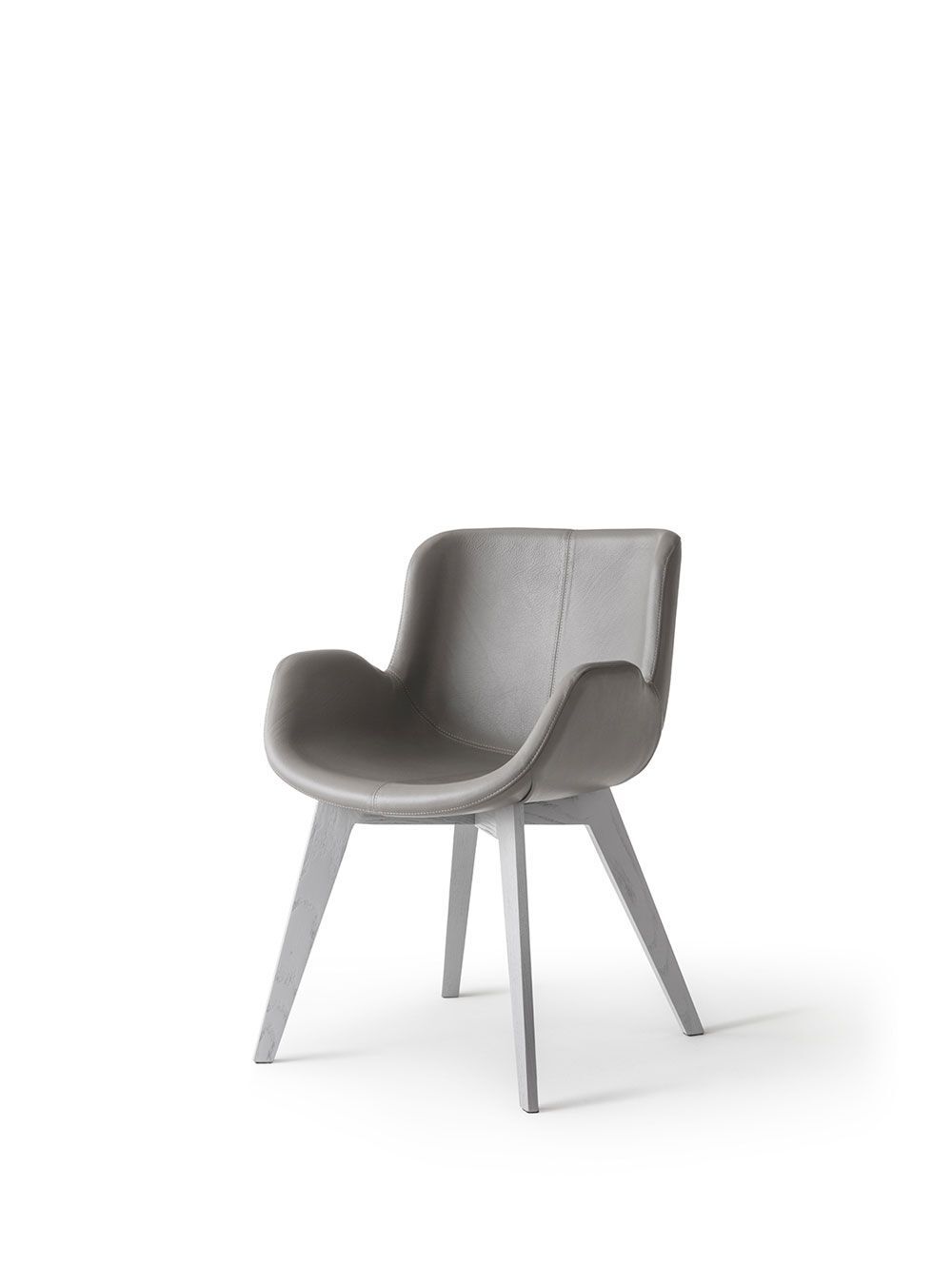 Кожаный стул с подлокотниками OAK Metronome ARCH-00149519 - Вид №2