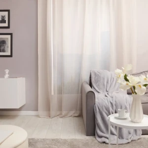 Тюль на ленте Inspire Tonia 300x280 см цвет айвори Trench 6 86253853 STLM-2117922