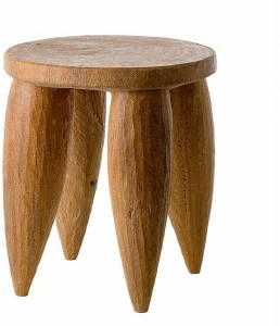 Pols Potten Низкий деревянный табурет  500-030-002