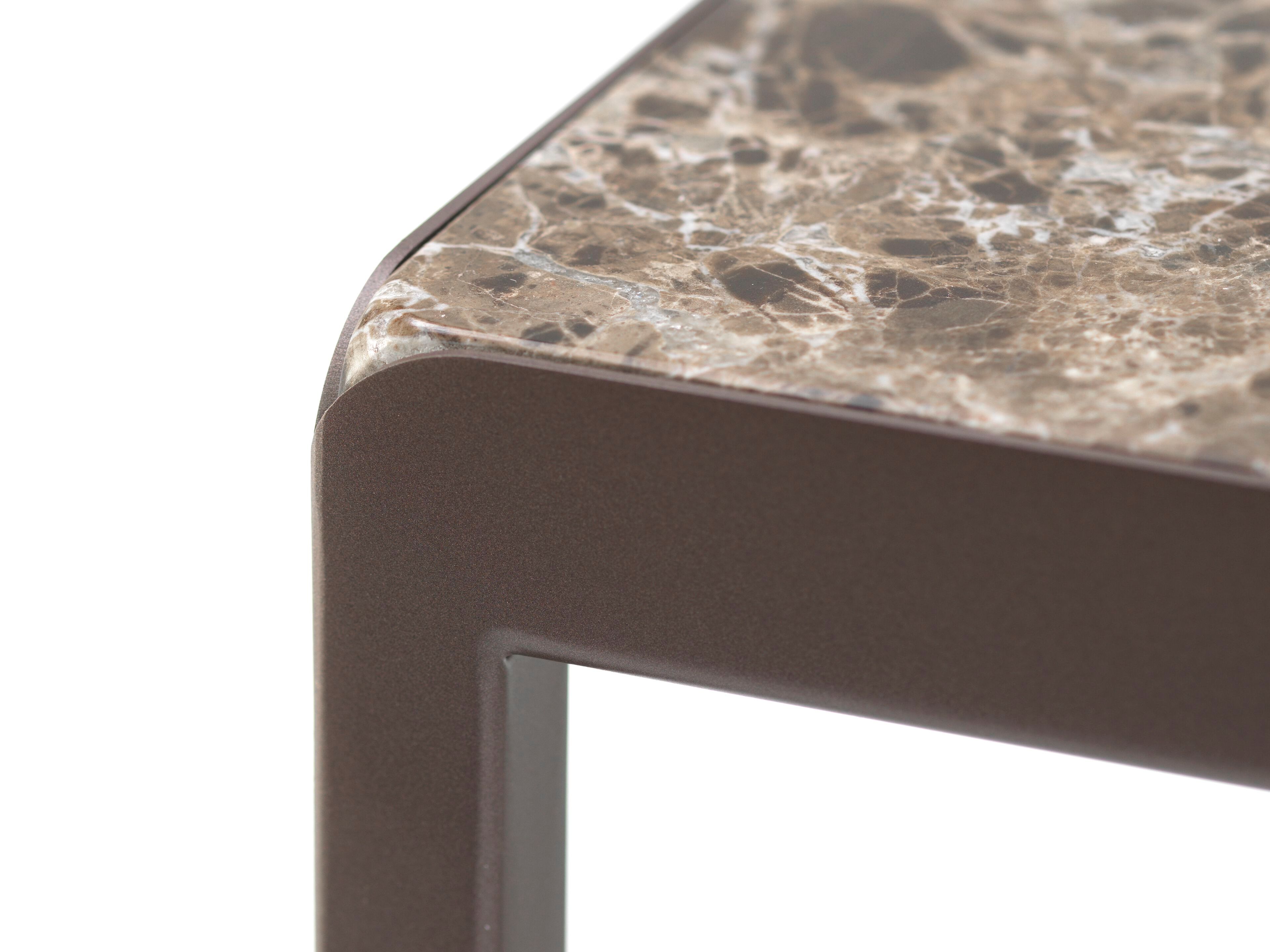 Журнальный столик с мраморной столешницей SITIA SIDE ARCH-00058545 - Вид №3