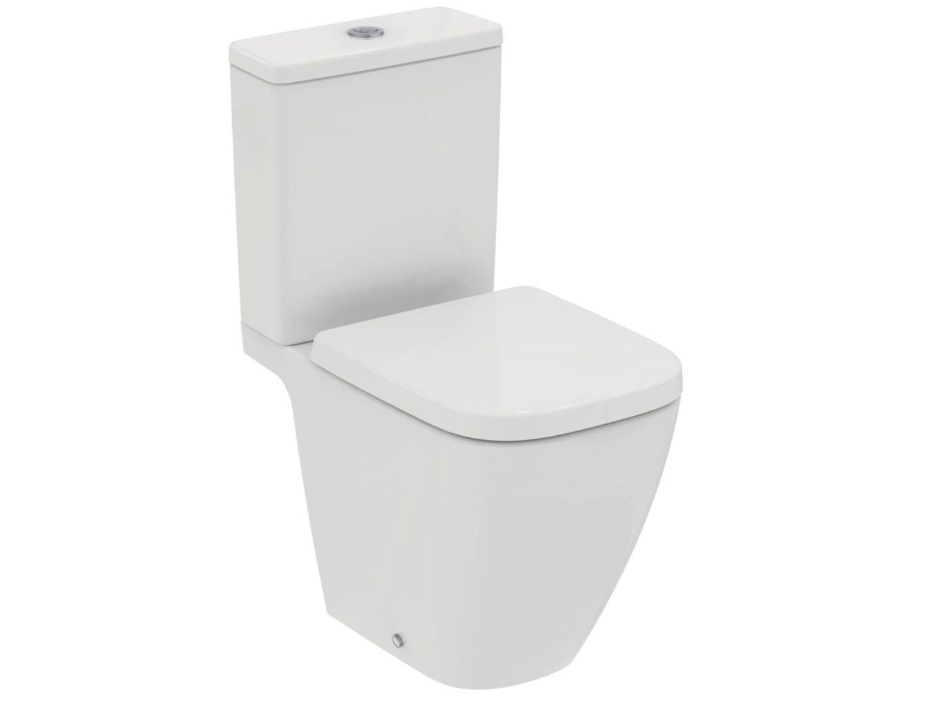 Компактный керамический туалет с напольной внешней кассетой Ideal Standard i. life S ARCH-00051871 - Вид №1