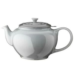 Чайник заварочный с металлическим ситечком Le Creuset, каменная керамика, серый