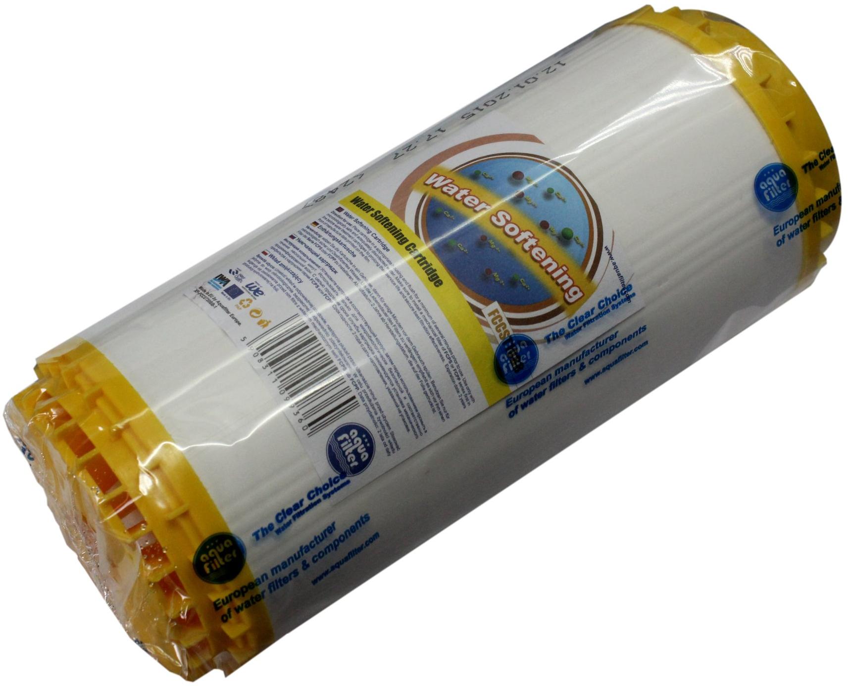 Картридж для умягчения воды 10ВВ (ионообменная смола) Aquafilter FCCST10BB, 694 