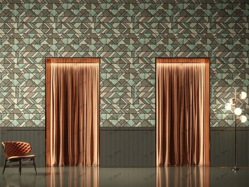 Zambaiti Contract Противопожарная панель с 3d цифровой печатью Eterea Z42663, z42664 Santreyd